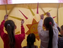 в Ерышовском СДК 11 марта прошла познавательно-игровая программам для детей "Доброта спасет мир" - фото - 9