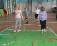 в Булгакове прошла игровая программа для детей "Вместе весело играем, веселимся, не скучаем" - фото - 4