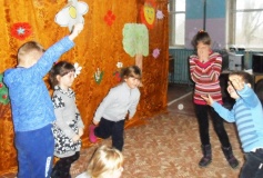 в Булгаковском СДК была проведена игровая программа "Территория смеха" - фото - 2