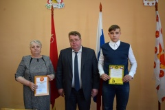 духовщинским школьникам вручены премии имени Ю.А. Гагарина - фото - 19