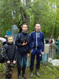 в Духовщинском районе в сожжённой фашистами деревне Титов Хутор установили новую мемориальную плиту - фото - 5