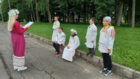 в городе Духовщине прошла развлекательная программа «День Ивана Купала» - фото - 4
