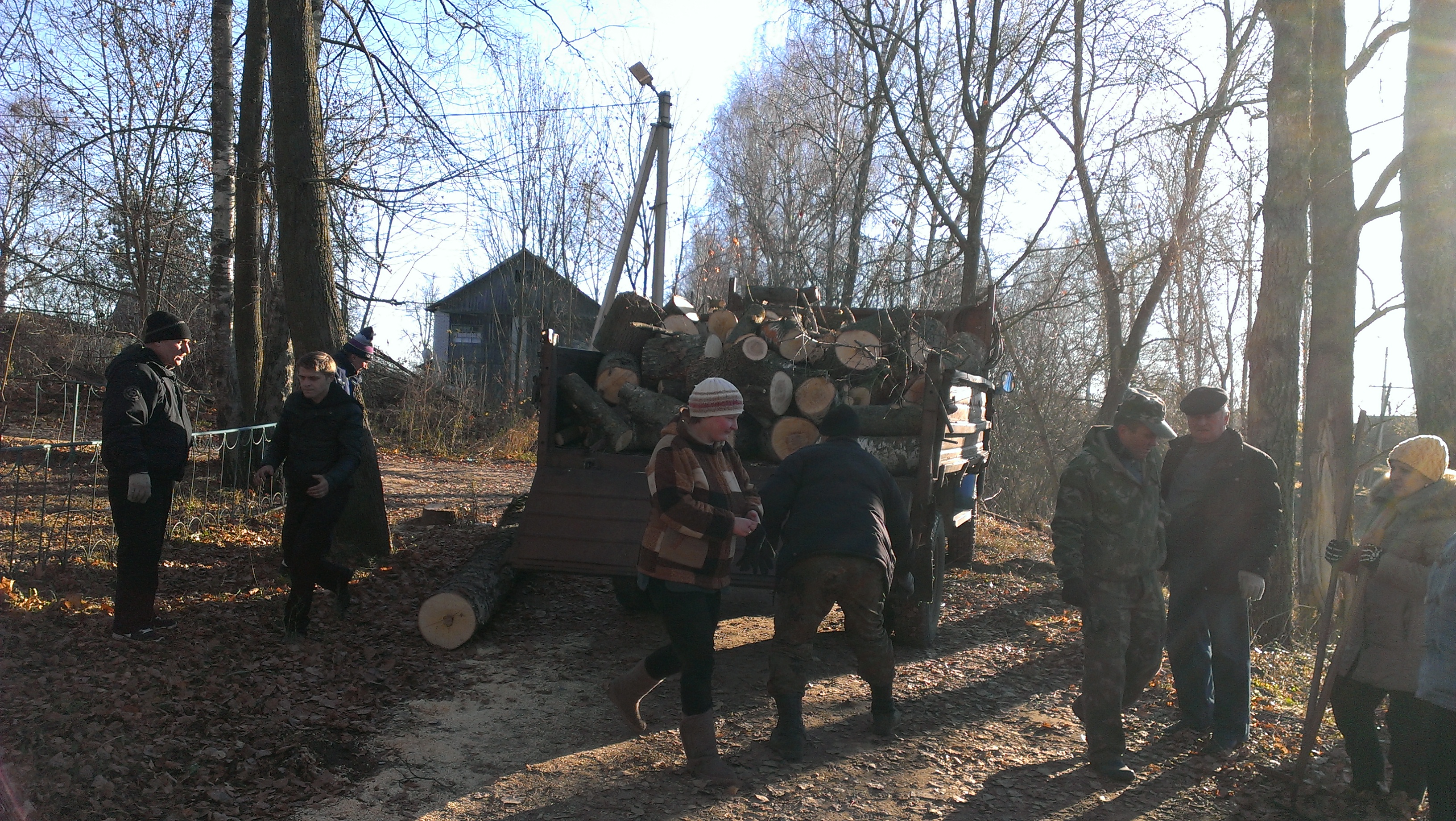 Огромная благодарность участникам субботника