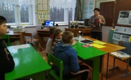 в Булгаковской школе прошёл информационный час «Славься страна! Мы гордимся тобой» - фото - 4