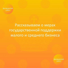 информируем о мерах государственной поддержки малого и среднего бизнеса - фото - 1