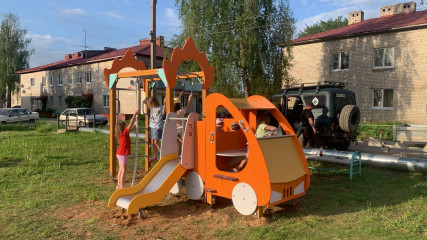 продолжаем обновлять игровое оборудование в поселке Озерный - фото - 2