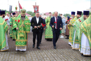 митрополит Исидор возглавил престольные торжества в городе Духовщине - фото - 9
