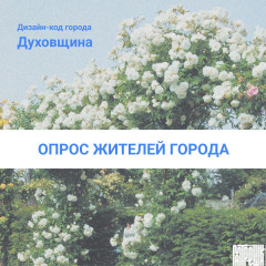 приглашаем принять участие в опросе по разработке дизайн-кода города Духовщины - фото - 1