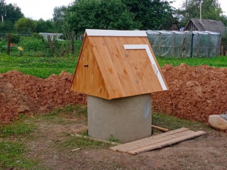 в Духовщинском округе продолжается капитальный ремонт колодцев - фото - 2