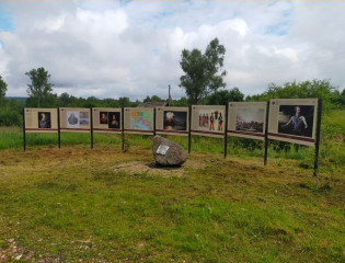 в деревне Чижево установили панорамную выставку, посвященную Г.А. Потемкину - фото - 1