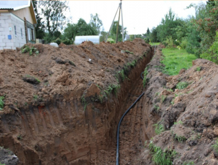 в деревне Ануфриево идет капитальный ремонт водопроводных сетей - фото - 2