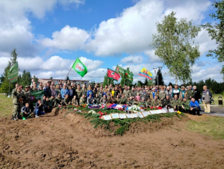 поле Памяти в поселке Озерный пополнилось ещё одной братской могилой - фото - 10