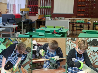 в Озерненской средней школе обновили кабинет труда - фото - 1