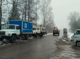 в округе продолжаются восстановительные работы после сильного снегопада - фото - 1