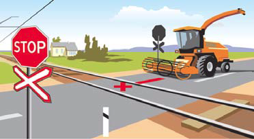 соблюдение правил дорожного движения на железнодорожных переездах - фото - 1