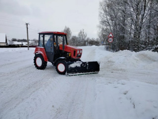 техника по расчистке снега задействована с раннего утра - фото - 4