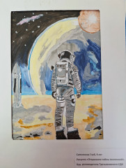 называем имена победителей муниципального этапа партийного конкурса "Знаете, каким он парнем был" в номинации "Изобразительное искусство" - фото - 7