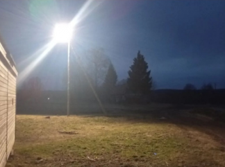 в деревне Чижево начали проводить работы по устройству уличного освещения - фото - 1