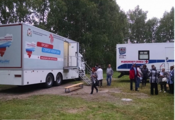 медицинский автопоезд «Здоровье Смоленщины» вновь прибывает в Духовщинский округ - фото - 1