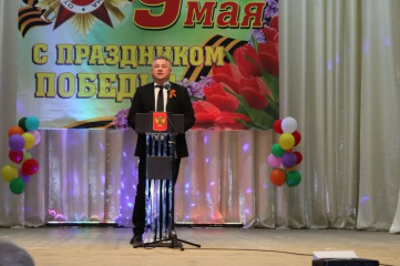 в Духовщине прошел торжественный митинг в честь Великой Победы - фото - 10