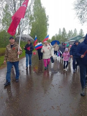 во всех комитетах округа прошли торжественные митинги, посвященные 81-ой годовщине Великой Победы - фото - 7