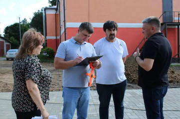 в Духовщине продолжается строительство сквера Памяти героям специальной военной операции - фото - 4
